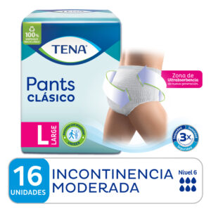 Tena Pants Clasico Large X16u.